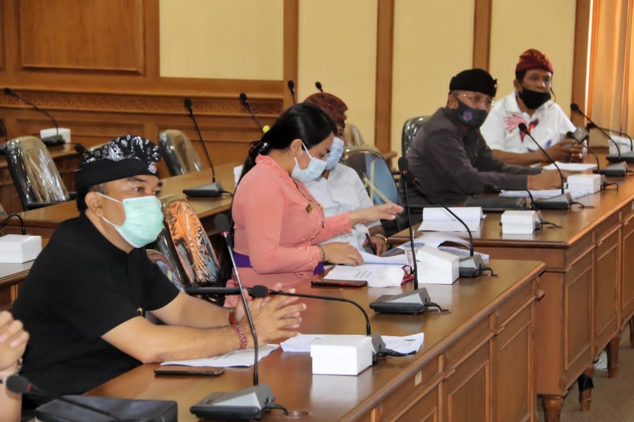 podiumnews.com-RAPBD Badung 2021, Pertama Dievaluasi Gubernur Bali